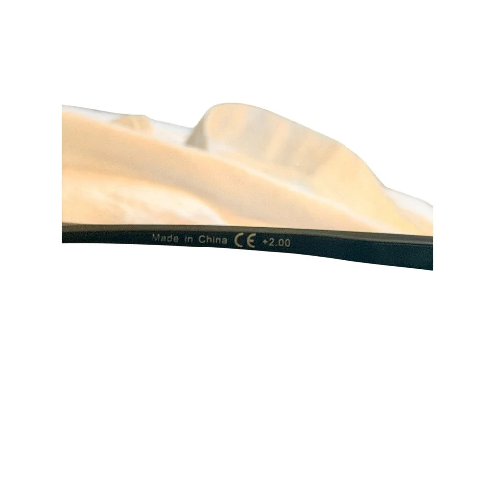 MODFANS MSR031 Black Cat Eye Reading Glasses +2.00 Strength Mens Womens